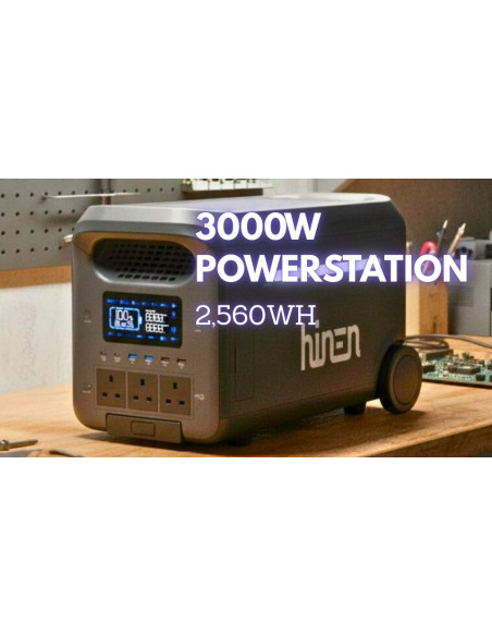 HINEN PS3000 Portable Power Station | 3000W 2560Wh
