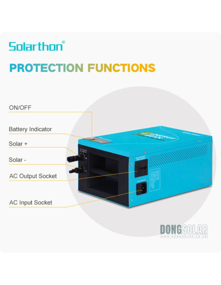 SOLARTHON portable Power Station | 200W 1000Wh