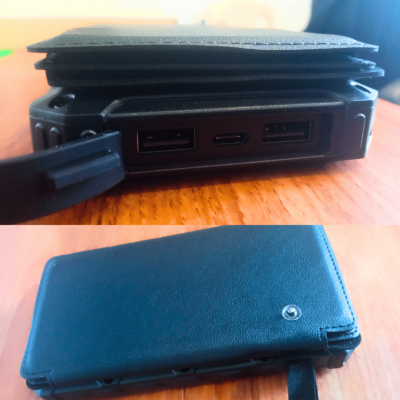 20000mAh Solar Powerbank with 4foldable Panels