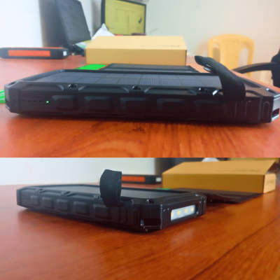 20000mAh Solar Powerbank with 4foldable Panels