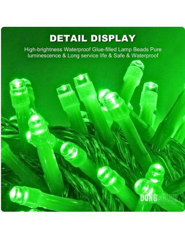 Electric Fairy String Light 102m 1,000LED GREEN