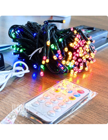 Solar Fairy String Light 22meter 200 LEDs | RGB