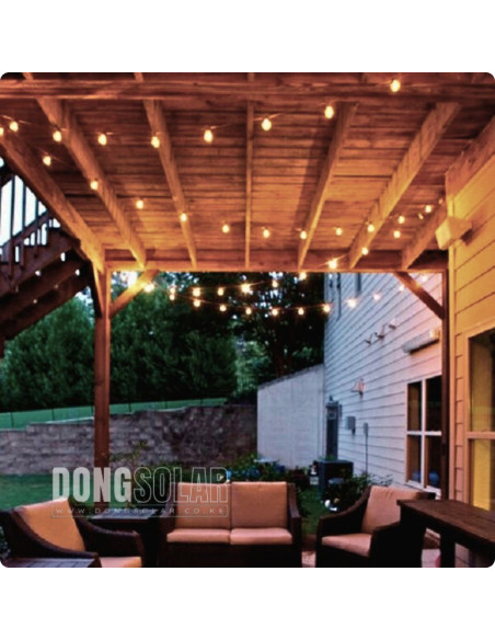 Electric String Lights 7.62m, 25 G40 1W Bulbs
