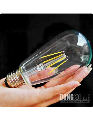 Electric String Lights 15m, 15 ST64 4W Bulbs Warm White