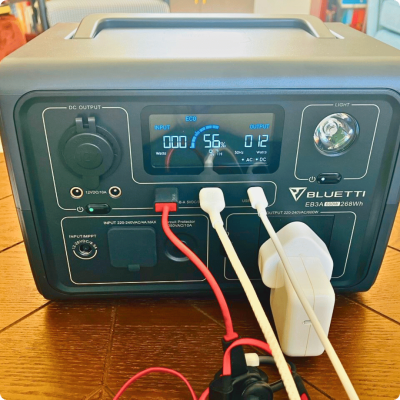 Bluetti 600W Powerstation EB3A 268Wh