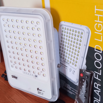 300W Solar Flood Light Warm White