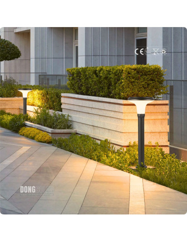 Solar Garden Bollard Light 15W CPD1102 Premium