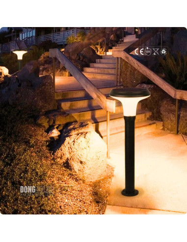 Solar Garden Bollard Light 15W CPD1102 Premium