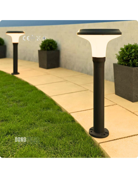 Solar Garden Bollard Light 15W CPD1102 Premium