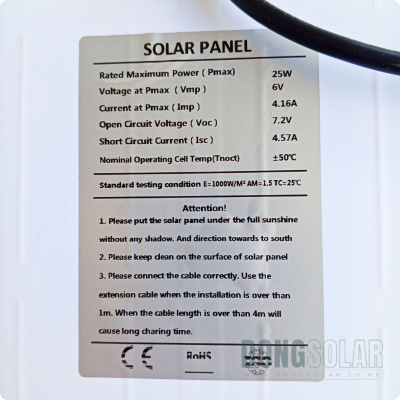 300W Solar Flood Light Warm White