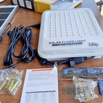 300W Solar Flood Light Warm White