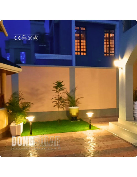 Solar Garden Bollard Light 15W CPD1102 Premium