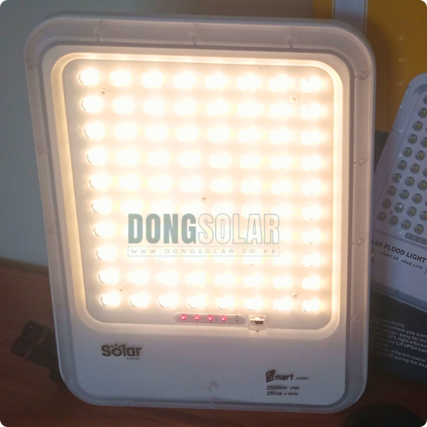 300W Solar Flood Light Warm White