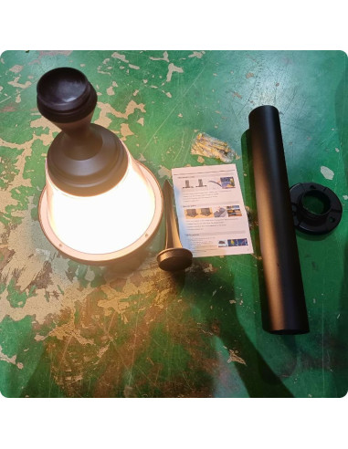 Solar Garden Bollard Light 15W CPD1105 Premium