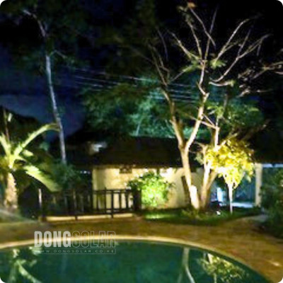 Solar Spot Light 4 Spot Lights Warm White