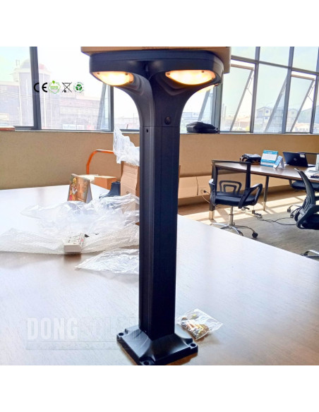 Solar Garden Bollard Light 20W CPD2804 Premium