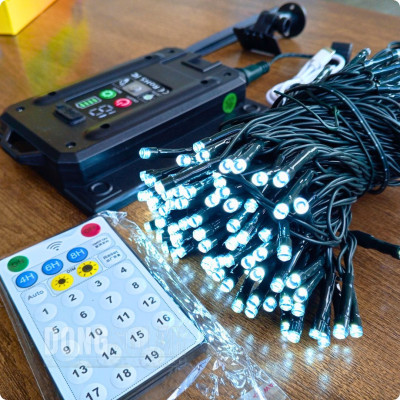 Solar Fairy String Light 22m 200leds Color Snow White