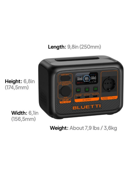 BLUETTI AC2P Portable Power Station | 300W 230Wh