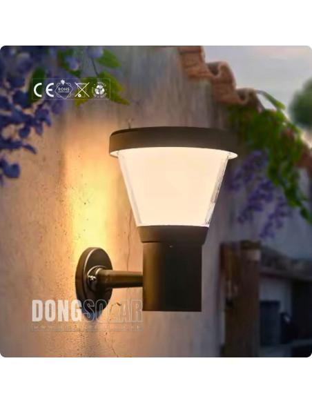 Solar Wall Light 15W BD2106 Premium