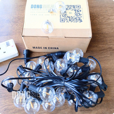 G40 Electric LED String Lights 7.62m 25Bulb