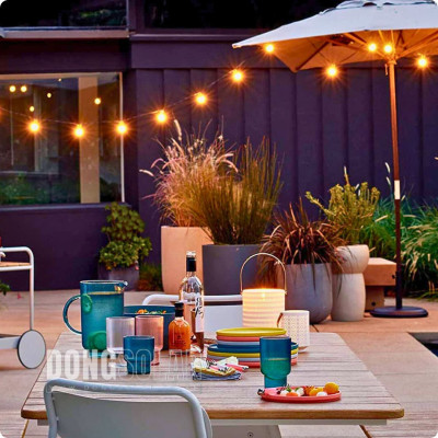 G40 Electric LED String Lights 7.62m 25Bulb