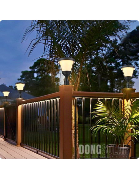 Solar Gate Pillar Light 15W ZTD2106 Premium