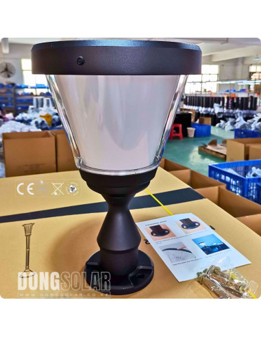 Solar Gate Pillar Light 15W ZTD2106 Premium