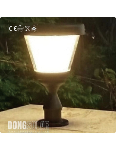Solar Gate Pillar Light 15W ZTD2106 Premium
