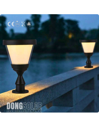 Solar Gate Pillar Light 15W ZTD2106 Premium