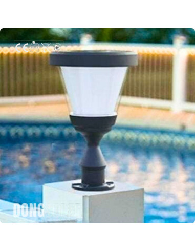 Solar Gate Pillar Light 15W ZTD2106 Premium