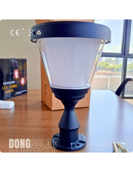 Solar Gate Pillar Light 15W ZTD2106 Premium