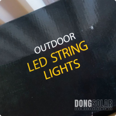 ST64 15m Electric String Light 15m 15Bulb Warm White 2200K