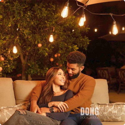 ST64 15m Electric String Light 15m 15Bulb Warm White 2200K