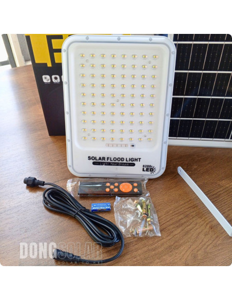 Solar FLOOD Light 200W Premium Warm White