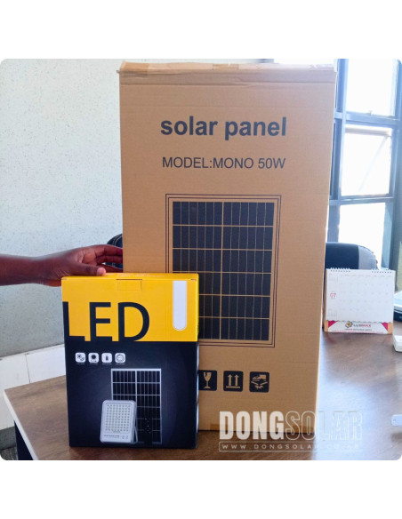 Solar FLOOD Light 300W Premium Daylight White