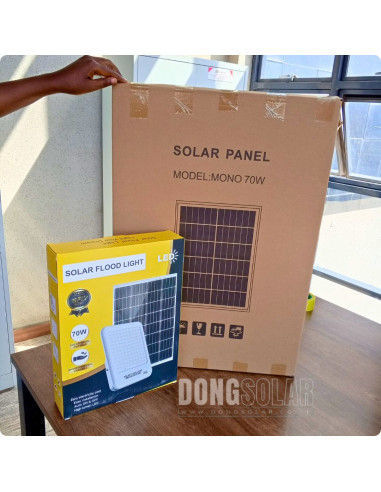 Solar FLOOD Light 500W Premium Daylight White