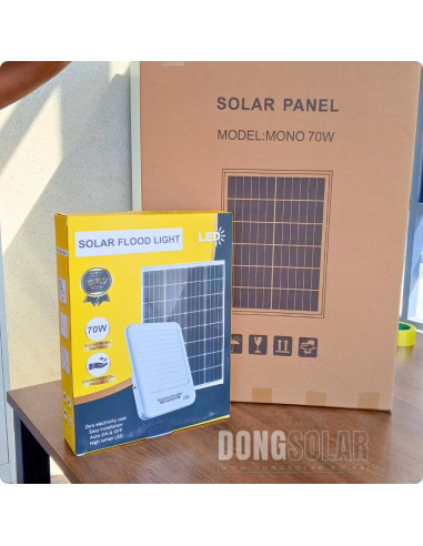 Solar FLOOD Light 500W Premium Daylight White