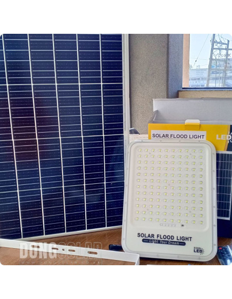 Solar FLOOD Light 500W Premium Daylight White
