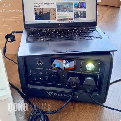 Bluetti 1000W Powerstation EB70 716Wh (Surge 1400W)