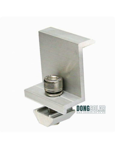 Aluminum End Clamps for Roof Mounting