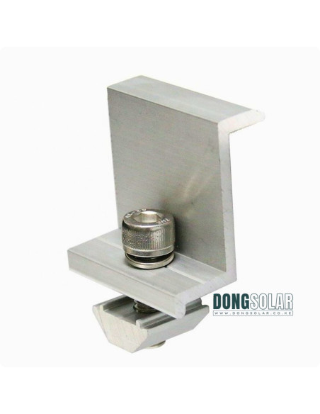 Aluminum End Clamps for Roof Mounting