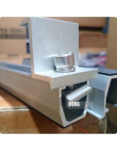 Aluminum End Clamps for Roof Mounting