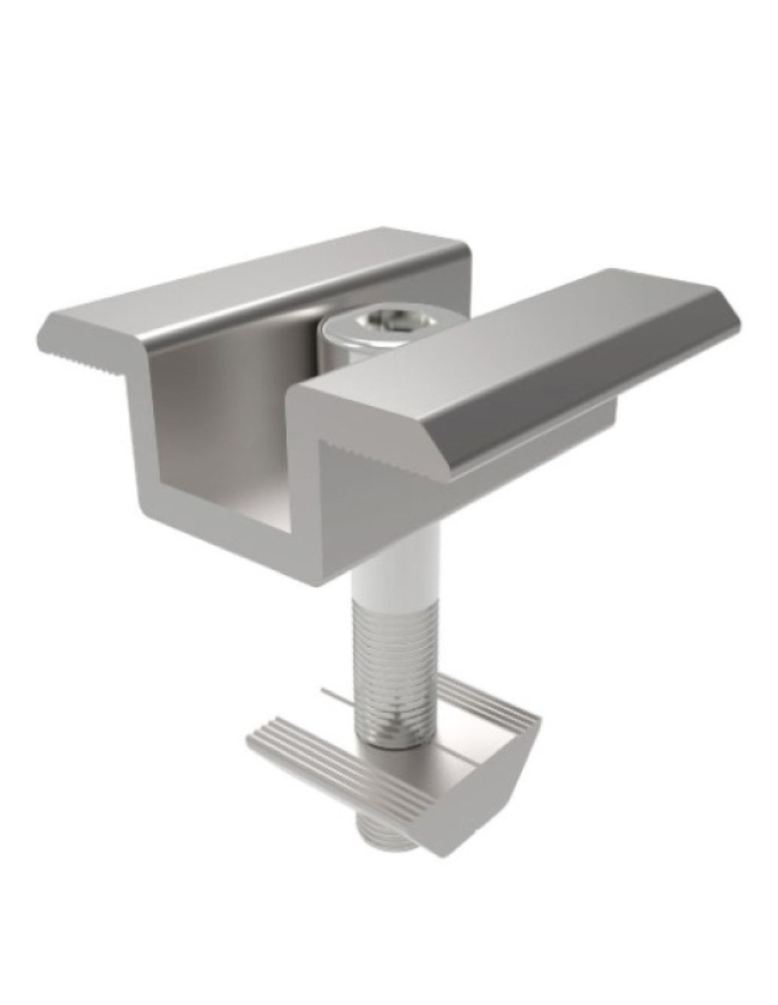 Aluminum Solar Panel Mid Clamps for Roof Mounting Systems