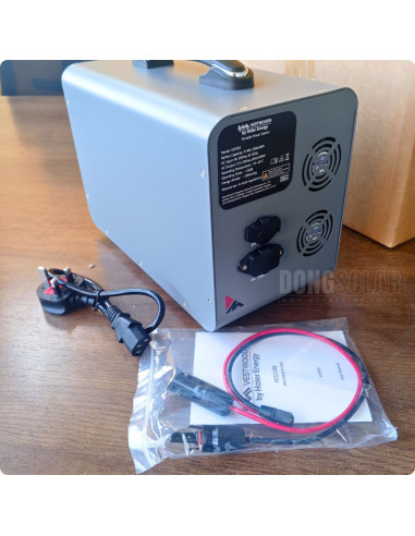 1KwH VESTWOODS portable Power Station with 300w Solar Panel