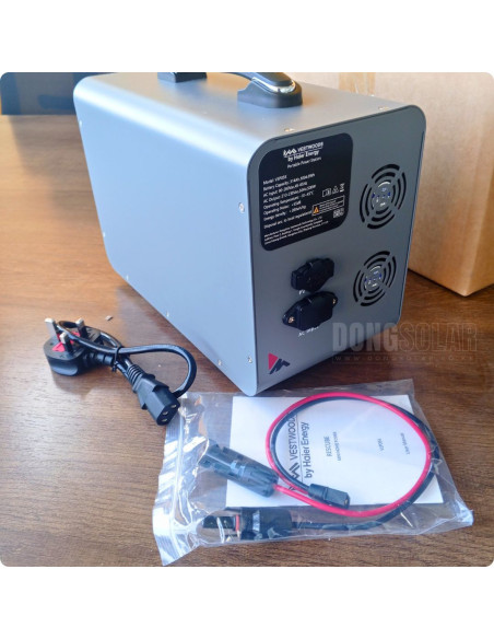 1KwH VESTWOODS portable Power Station with 300w Solar Panel