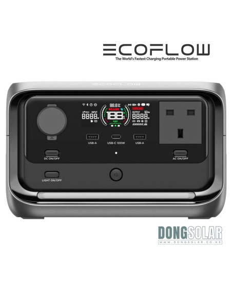 EcoFlow RIVER 3 Plus 268Wh Power Station (600W) + 160W Solar Panel Bundle