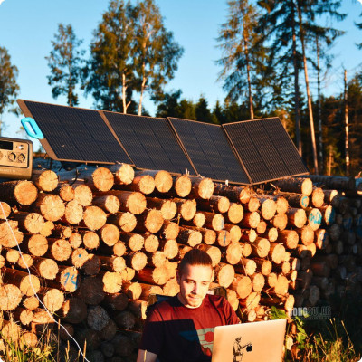 200W Portable Solar panel  Bluetti PV200