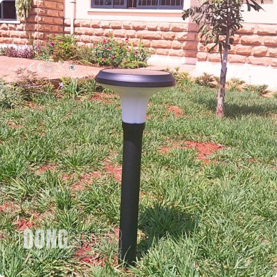 Solar Bollard 70cm Lawn Garden Light Warm White Bollard