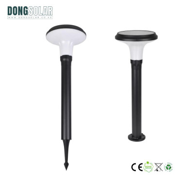 Solar Bollard 70cm Lawn Garden Light Warm White Bollard