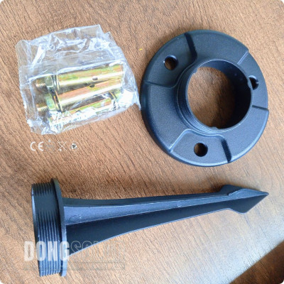 Solar Bollard 70cm Lawn Garden Light Warm White Bollard